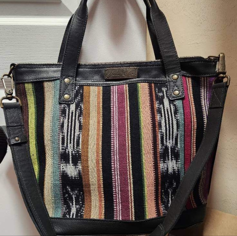 Nena Sonia moonlight orchid bag